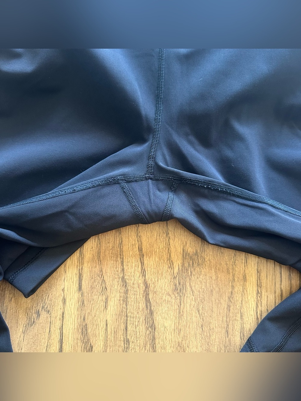 Lululemon Black Leggings - Ready Set Go Crop 21" Size 10 Athletic Tights - Picture 7 of 8